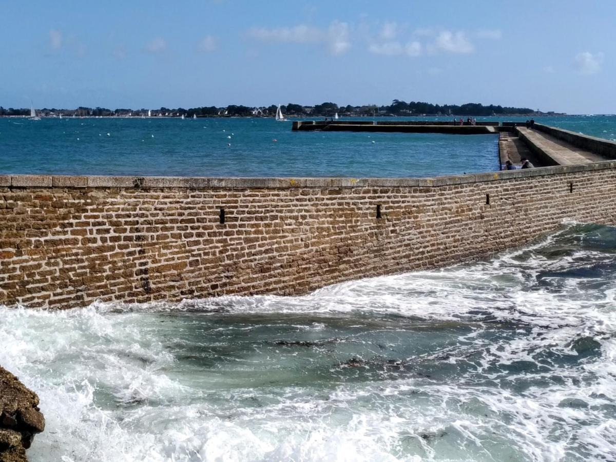 L'Ocean A 100M Via Une Venelle Privee, La Ville Close A 500M, L'Archipel Des Glenan A L'Horizon 孔卡尔诺 外观 照片